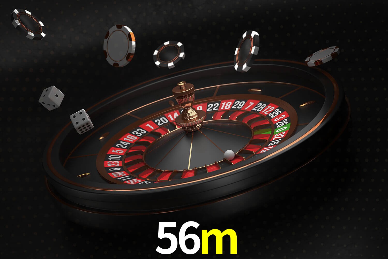 Sinta a adrenalina dos jogos de cassino com 56m